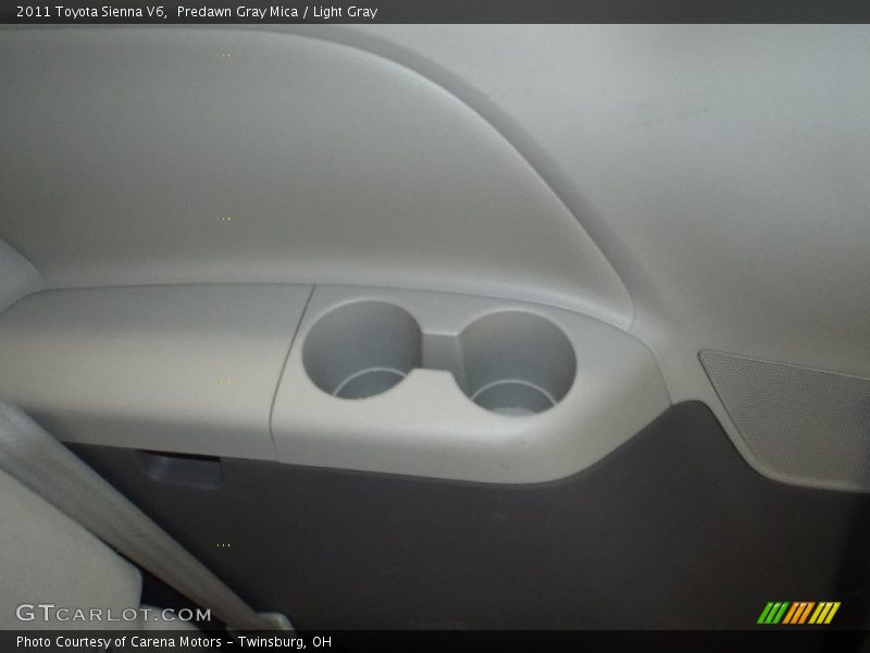 Predawn Gray Mica / Light Gray 2011 Toyota Sienna V6
