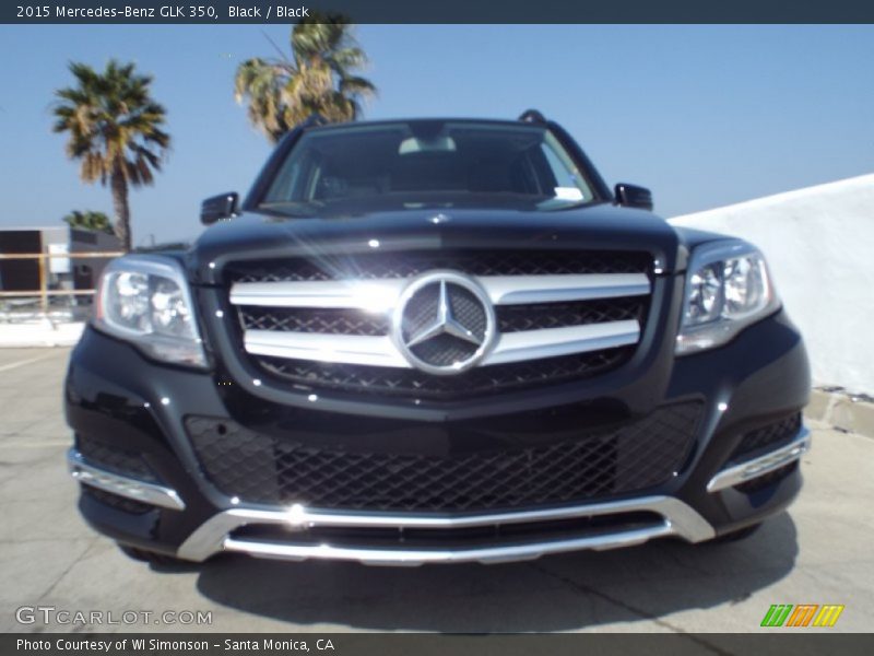 Black / Black 2015 Mercedes-Benz GLK 350