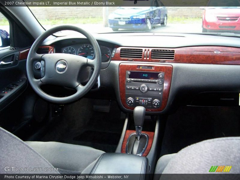 Imperial Blue Metallic / Ebony Black 2007 Chevrolet Impala LT