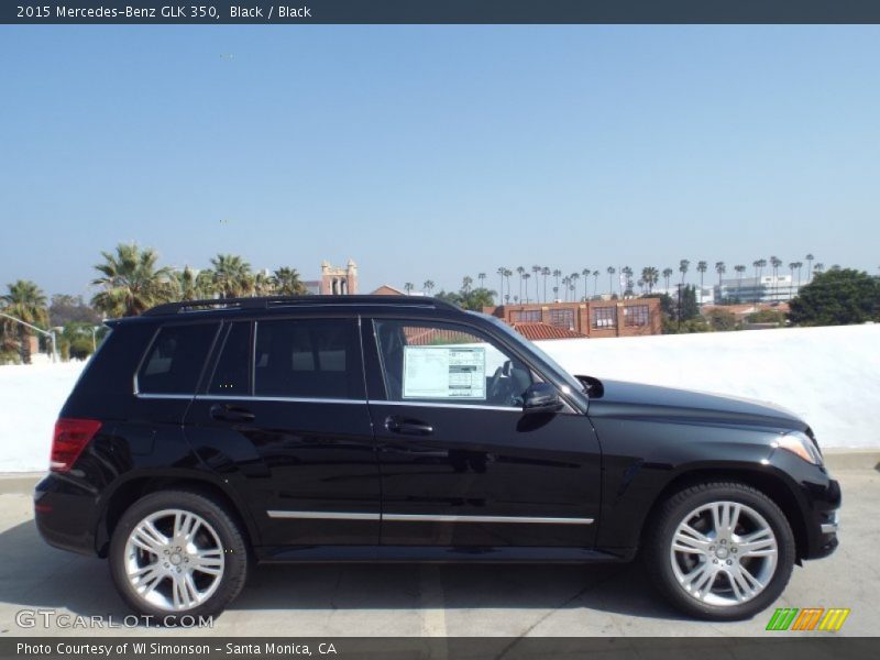 Black / Black 2015 Mercedes-Benz GLK 350