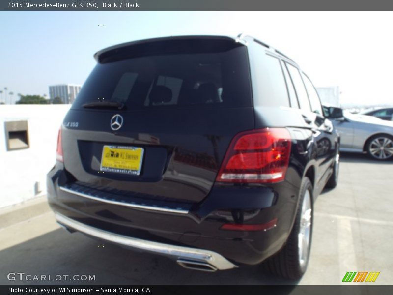 Black / Black 2015 Mercedes-Benz GLK 350