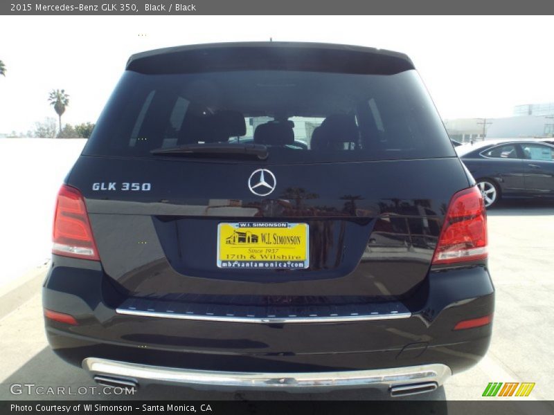 Black / Black 2015 Mercedes-Benz GLK 350