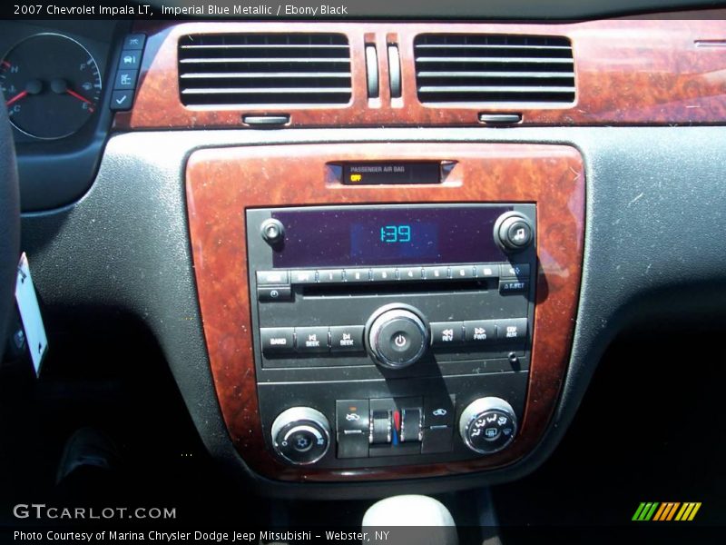 Imperial Blue Metallic / Ebony Black 2007 Chevrolet Impala LT