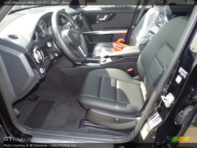 Black / Black 2015 Mercedes-Benz GLK 350
