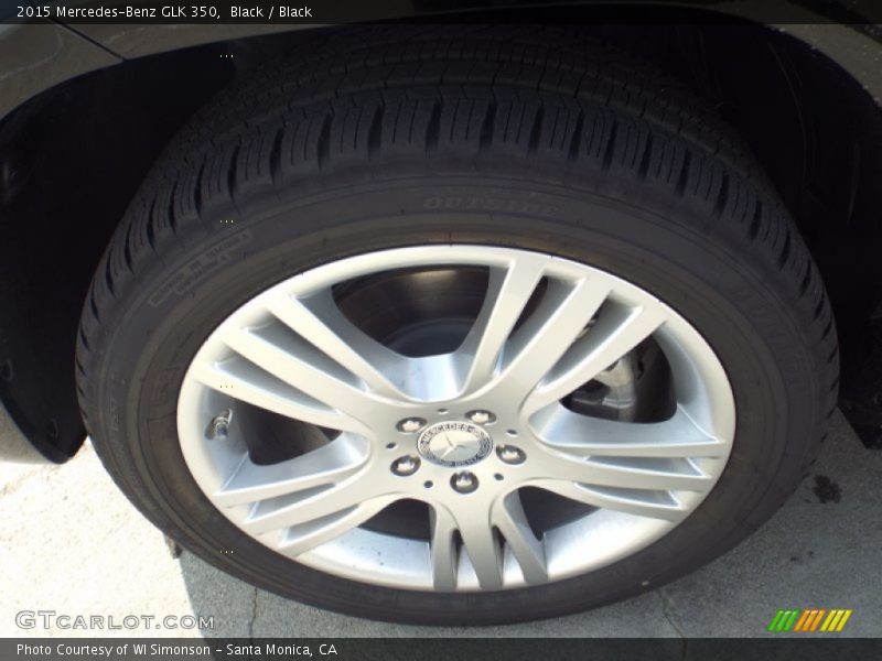 Black / Black 2015 Mercedes-Benz GLK 350