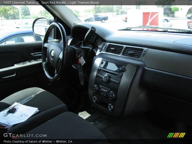 Sport Red Metallic / Light Titanium/Ebony 2007 Chevrolet Tahoe LS
