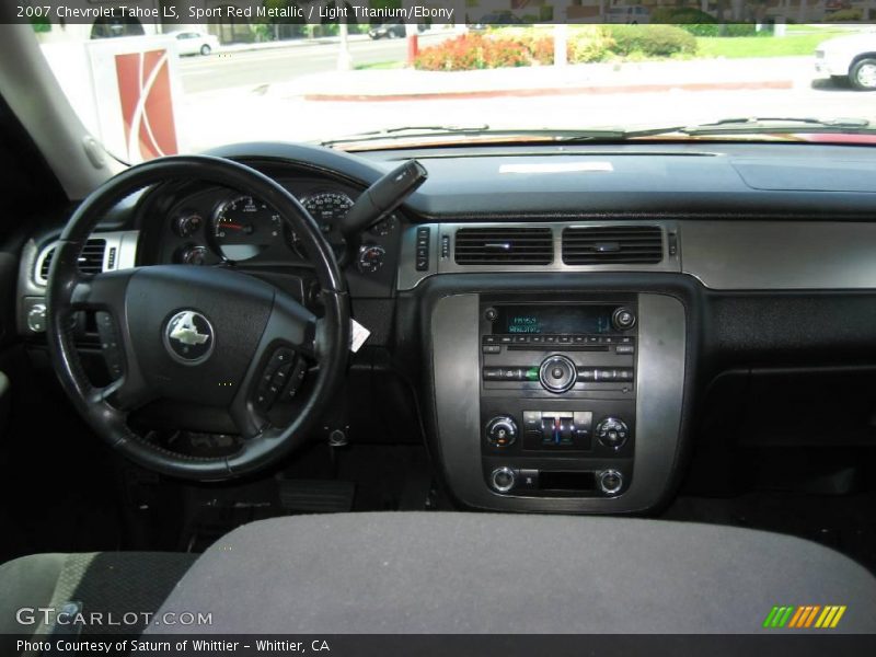 Sport Red Metallic / Light Titanium/Ebony 2007 Chevrolet Tahoe LS