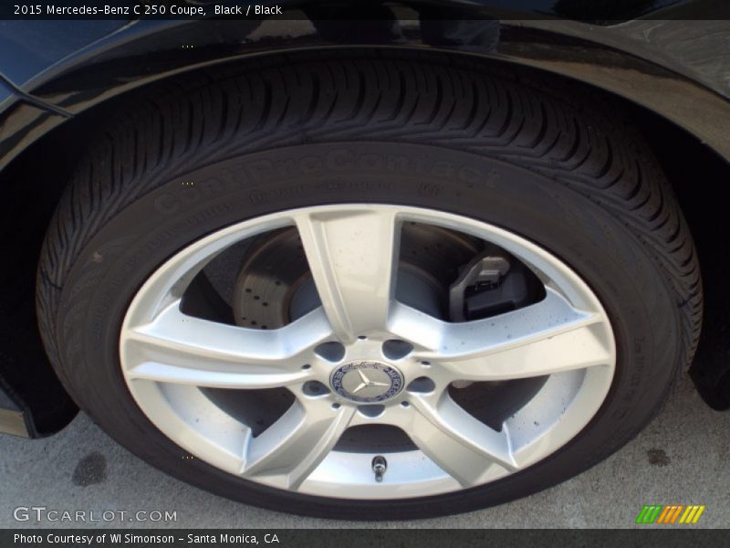 Black / Black 2015 Mercedes-Benz C 250 Coupe