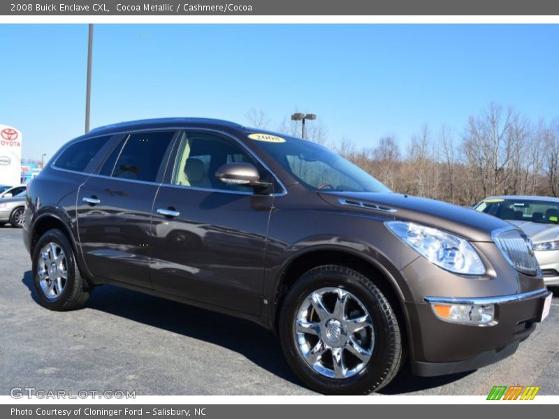 Cocoa Metallic / Cashmere/Cocoa 2008 Buick Enclave CXL