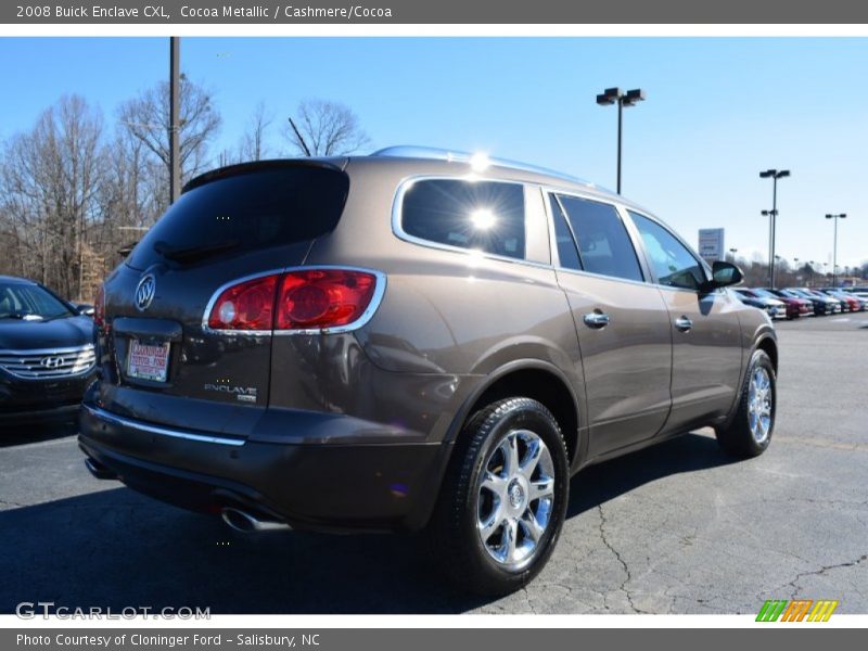 Cocoa Metallic / Cashmere/Cocoa 2008 Buick Enclave CXL