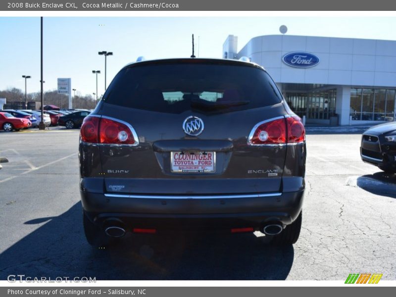 Cocoa Metallic / Cashmere/Cocoa 2008 Buick Enclave CXL