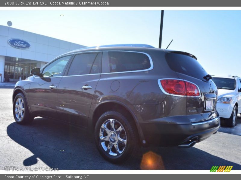 Cocoa Metallic / Cashmere/Cocoa 2008 Buick Enclave CXL