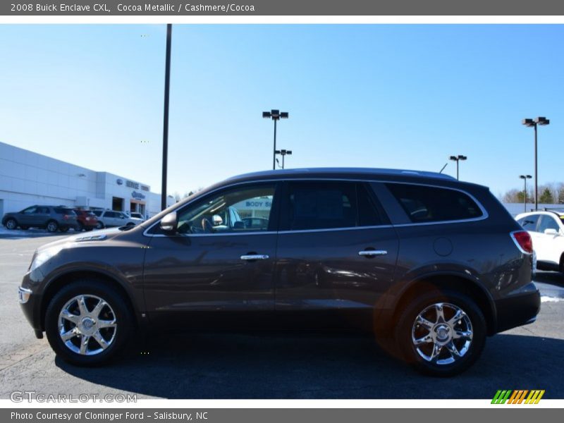 Cocoa Metallic / Cashmere/Cocoa 2008 Buick Enclave CXL