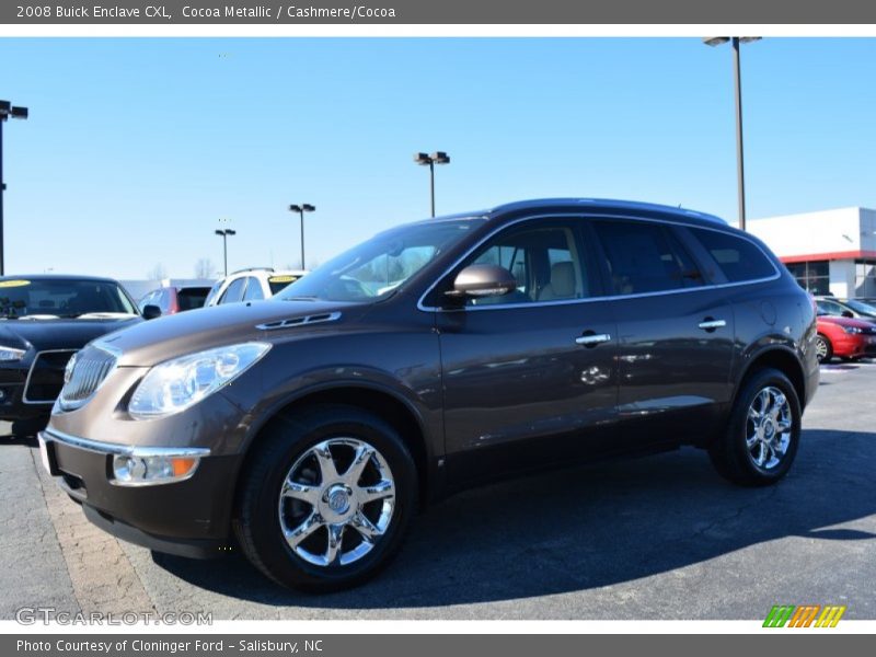 Cocoa Metallic / Cashmere/Cocoa 2008 Buick Enclave CXL