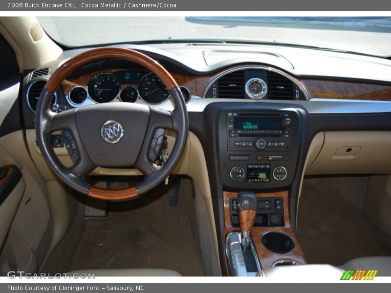 Cocoa Metallic / Cashmere/Cocoa 2008 Buick Enclave CXL