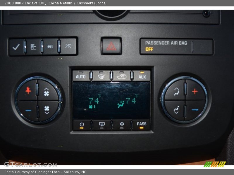 Cocoa Metallic / Cashmere/Cocoa 2008 Buick Enclave CXL