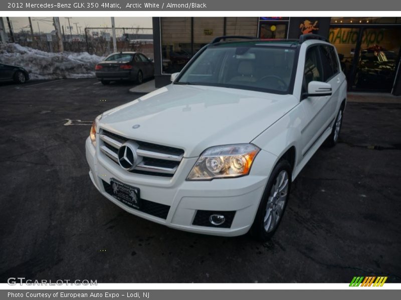 Arctic White / Almond/Black 2012 Mercedes-Benz GLK 350 4Matic