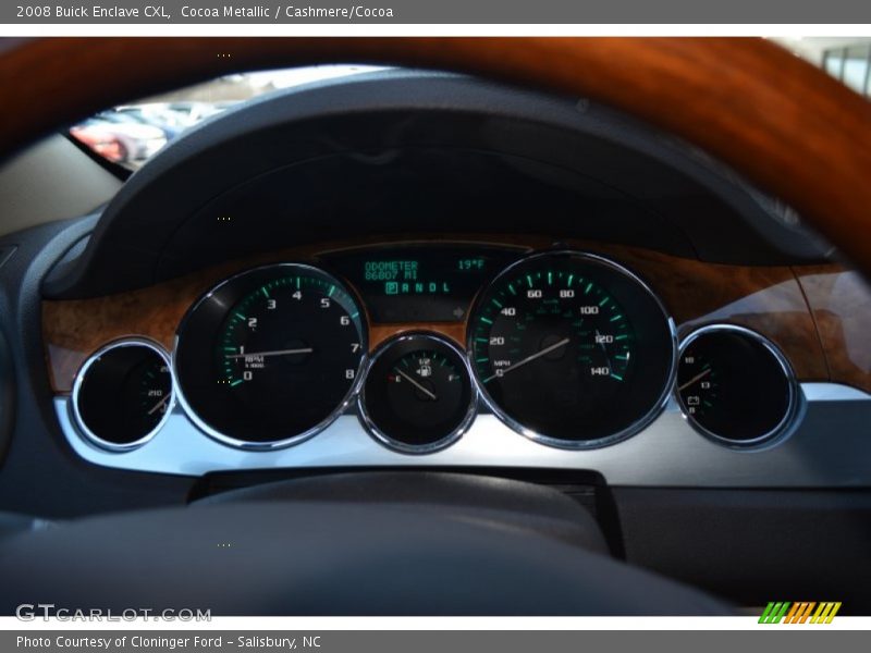 Cocoa Metallic / Cashmere/Cocoa 2008 Buick Enclave CXL