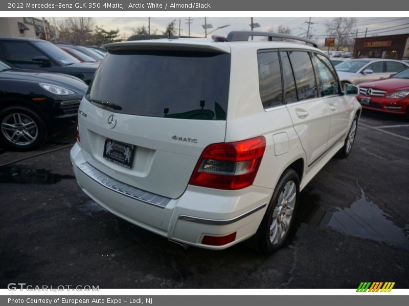 Arctic White / Almond/Black 2012 Mercedes-Benz GLK 350 4Matic