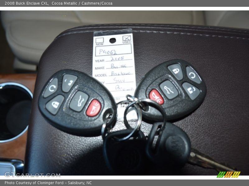 Cocoa Metallic / Cashmere/Cocoa 2008 Buick Enclave CXL