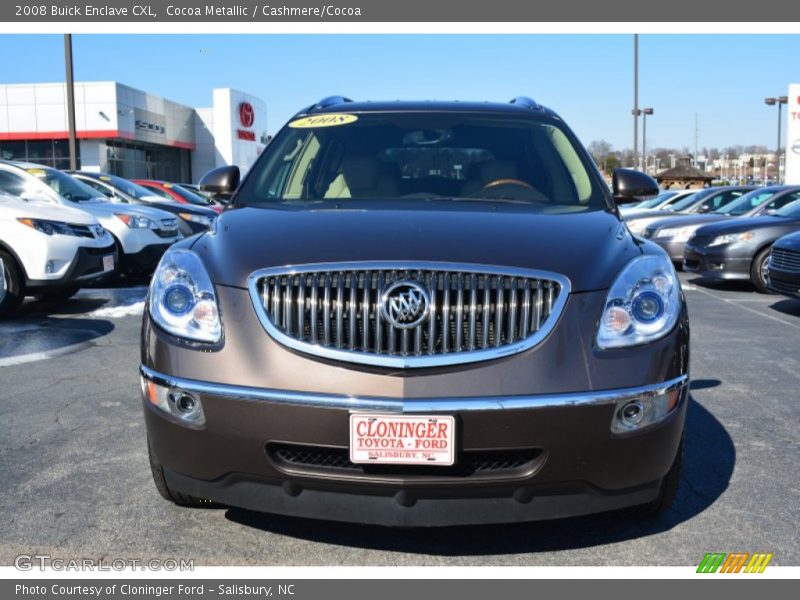 Cocoa Metallic / Cashmere/Cocoa 2008 Buick Enclave CXL