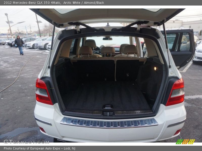 Arctic White / Almond/Black 2012 Mercedes-Benz GLK 350 4Matic