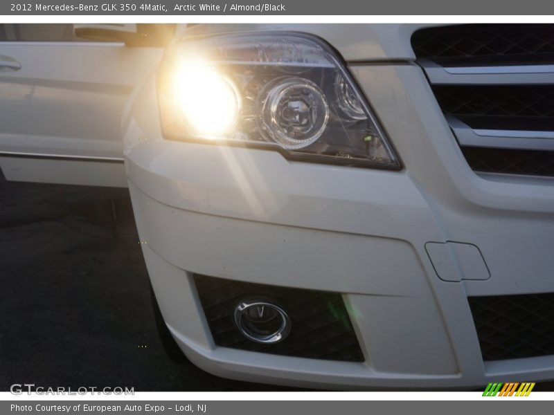 Arctic White / Almond/Black 2012 Mercedes-Benz GLK 350 4Matic