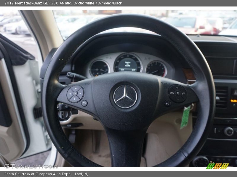 Arctic White / Almond/Black 2012 Mercedes-Benz GLK 350 4Matic