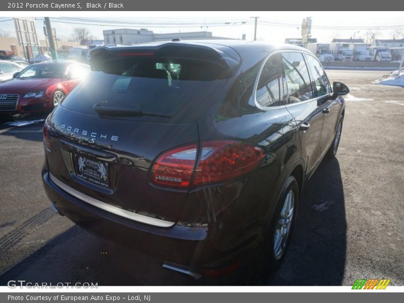 Black / Black 2012 Porsche Cayenne S