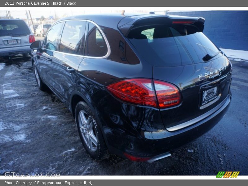 Black / Black 2012 Porsche Cayenne S