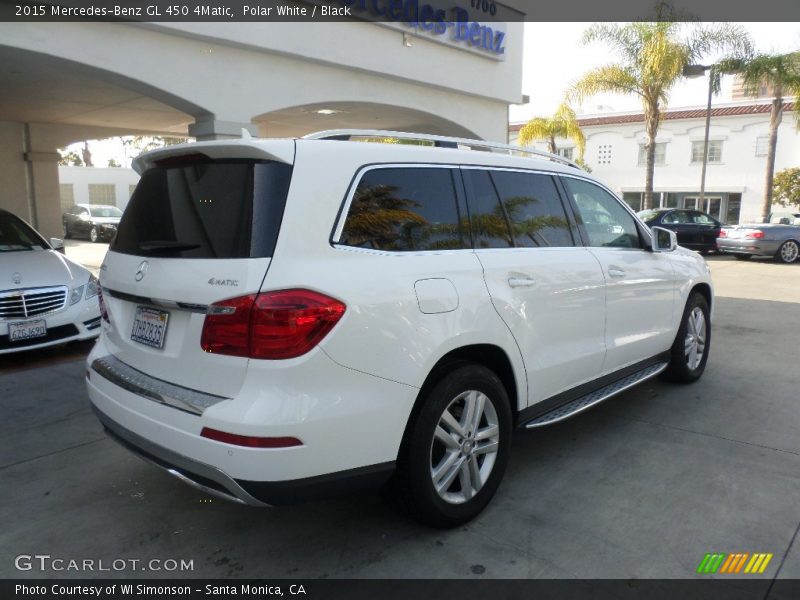 Polar White / Black 2015 Mercedes-Benz GL 450 4Matic