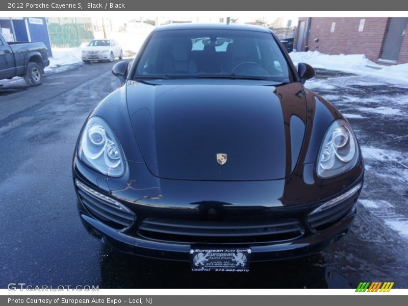 Black / Black 2012 Porsche Cayenne S