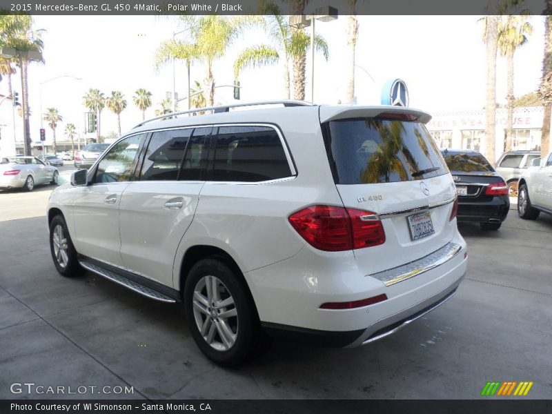 Polar White / Black 2015 Mercedes-Benz GL 450 4Matic