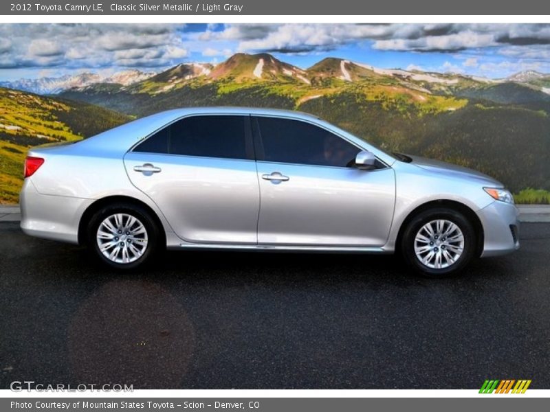 Classic Silver Metallic / Light Gray 2012 Toyota Camry LE
