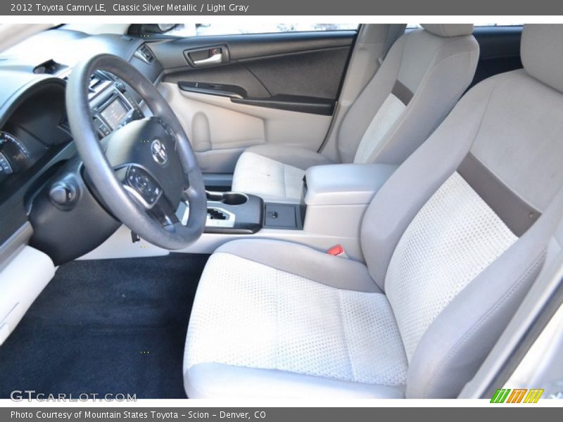 Classic Silver Metallic / Light Gray 2012 Toyota Camry LE