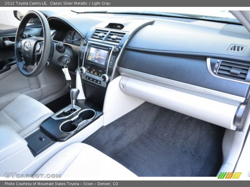 Classic Silver Metallic / Light Gray 2012 Toyota Camry LE