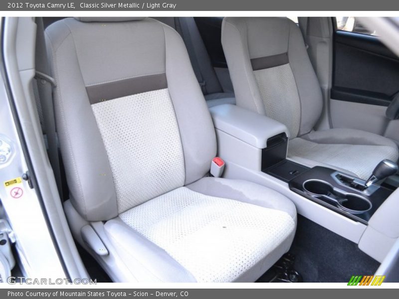 Classic Silver Metallic / Light Gray 2012 Toyota Camry LE