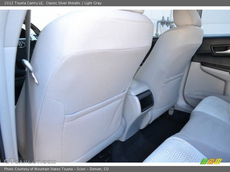Classic Silver Metallic / Light Gray 2012 Toyota Camry LE
