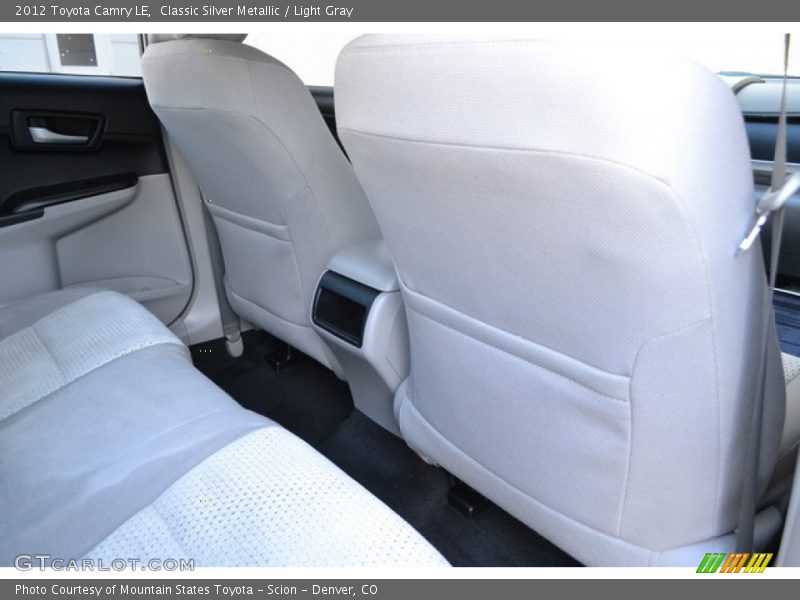 Classic Silver Metallic / Light Gray 2012 Toyota Camry LE