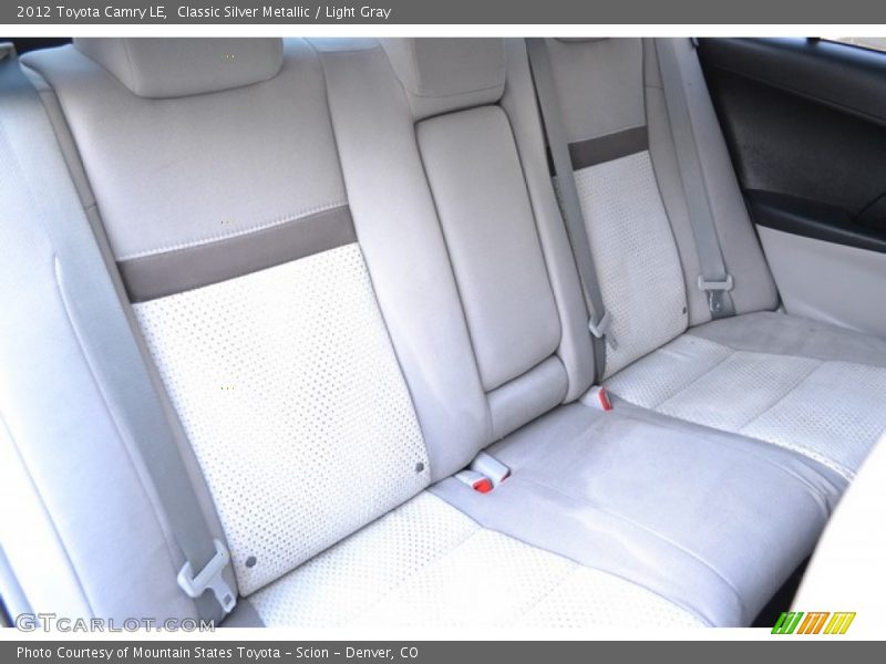 Classic Silver Metallic / Light Gray 2012 Toyota Camry LE