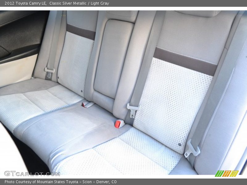 Classic Silver Metallic / Light Gray 2012 Toyota Camry LE