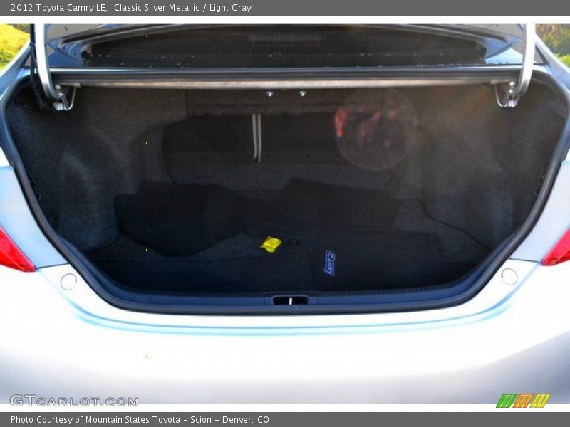 Classic Silver Metallic / Light Gray 2012 Toyota Camry LE