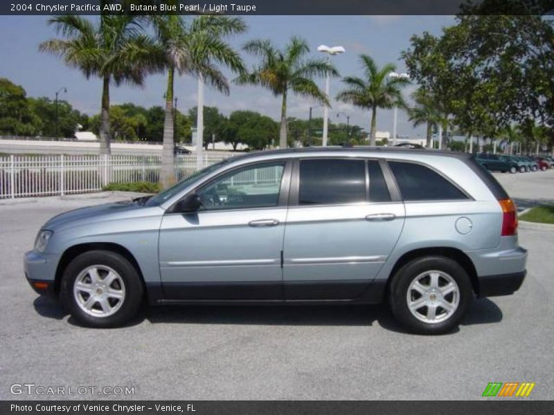 Butane Blue Pearl / Light Taupe 2004 Chrysler Pacifica AWD
