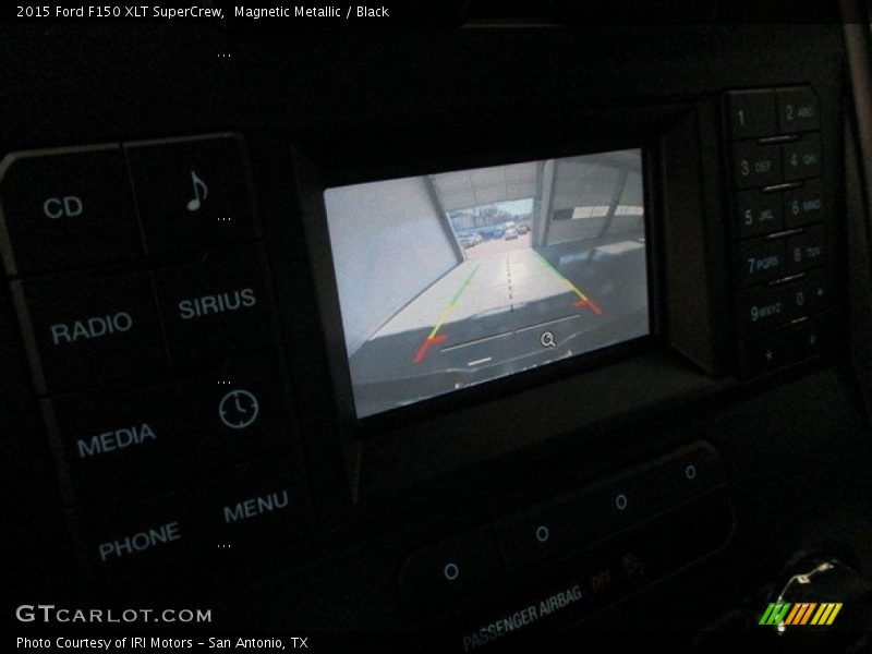 Magnetic Metallic / Black 2015 Ford F150 XLT SuperCrew