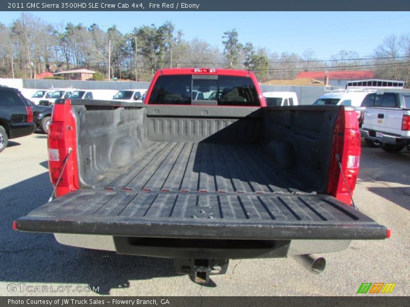 Fire Red / Ebony 2011 GMC Sierra 3500HD SLE Crew Cab 4x4