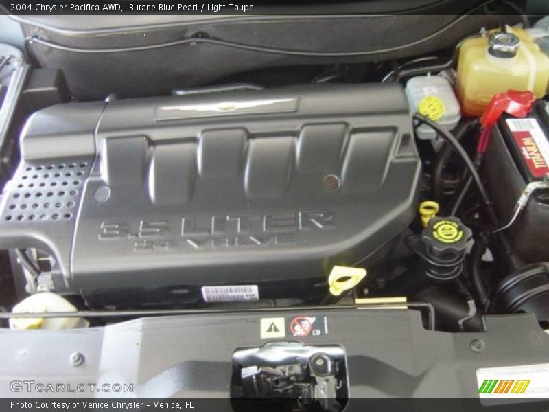 Butane Blue Pearl / Light Taupe 2004 Chrysler Pacifica AWD