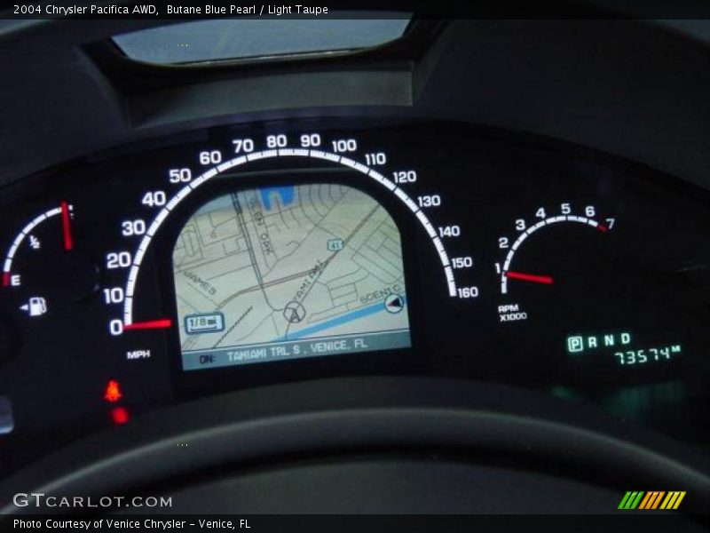 Butane Blue Pearl / Light Taupe 2004 Chrysler Pacifica AWD
