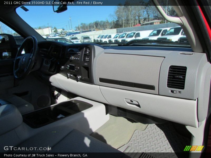 Fire Red / Ebony 2011 GMC Sierra 3500HD SLE Crew Cab 4x4