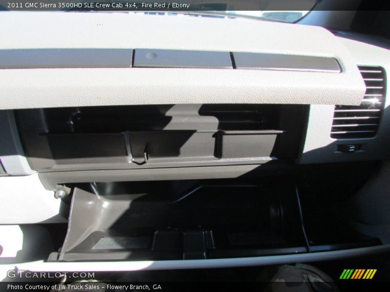 Fire Red / Ebony 2011 GMC Sierra 3500HD SLE Crew Cab 4x4