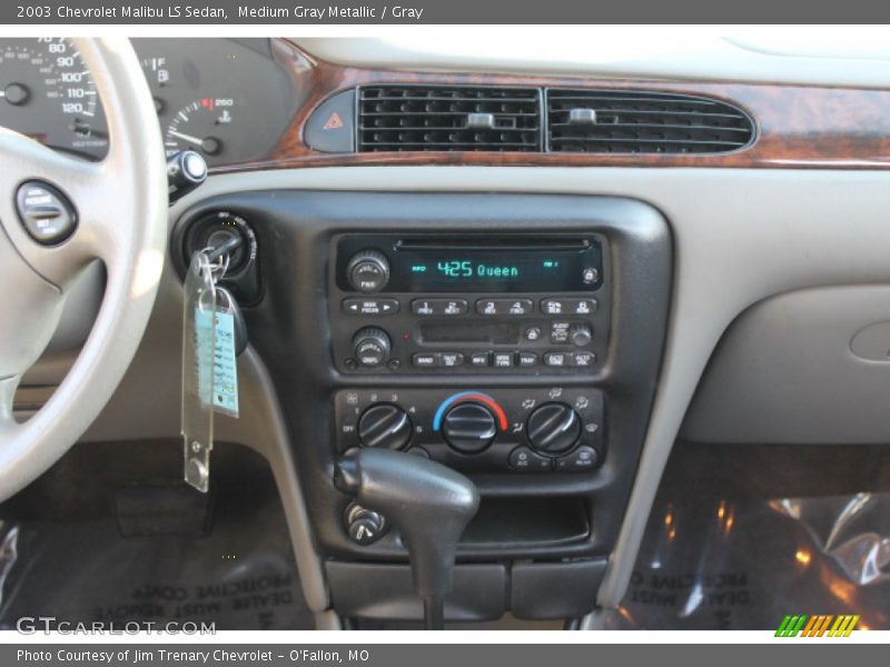 Medium Gray Metallic / Gray 2003 Chevrolet Malibu LS Sedan